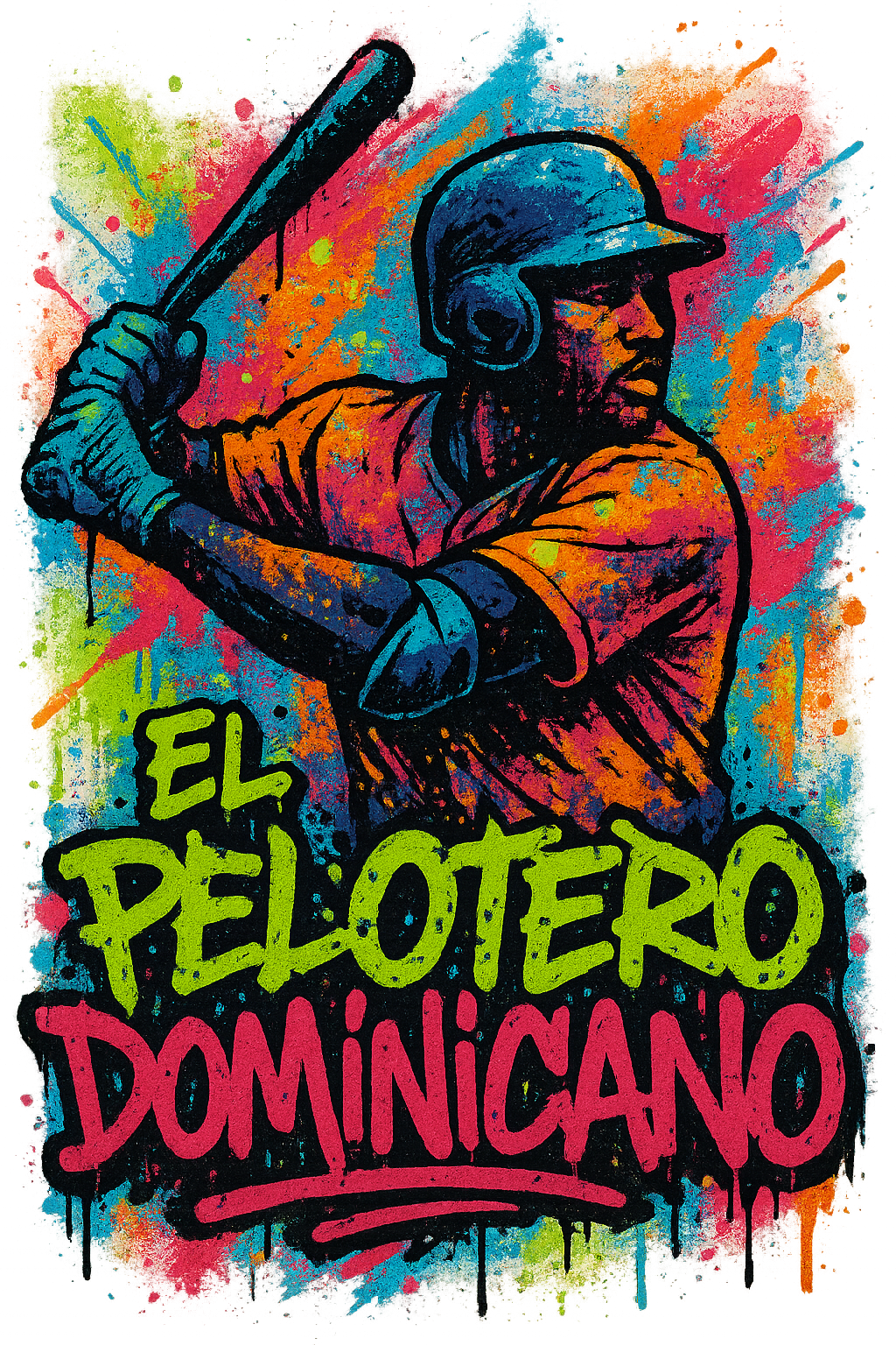 El Pelotero Dominicano – Graffiti, History, and Pride